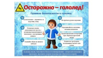 Осторожно, гололёд! Осторожно, гололёд!.