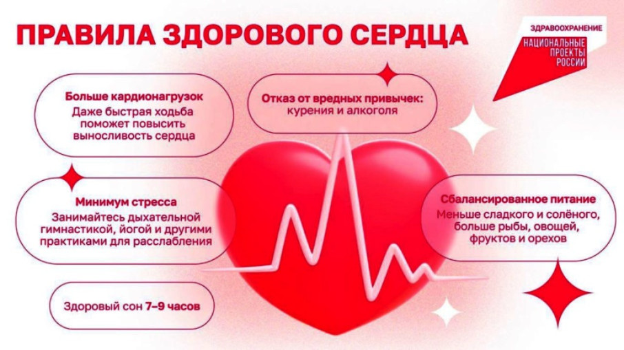 Правила здорового сердца Правила здорового сердца.